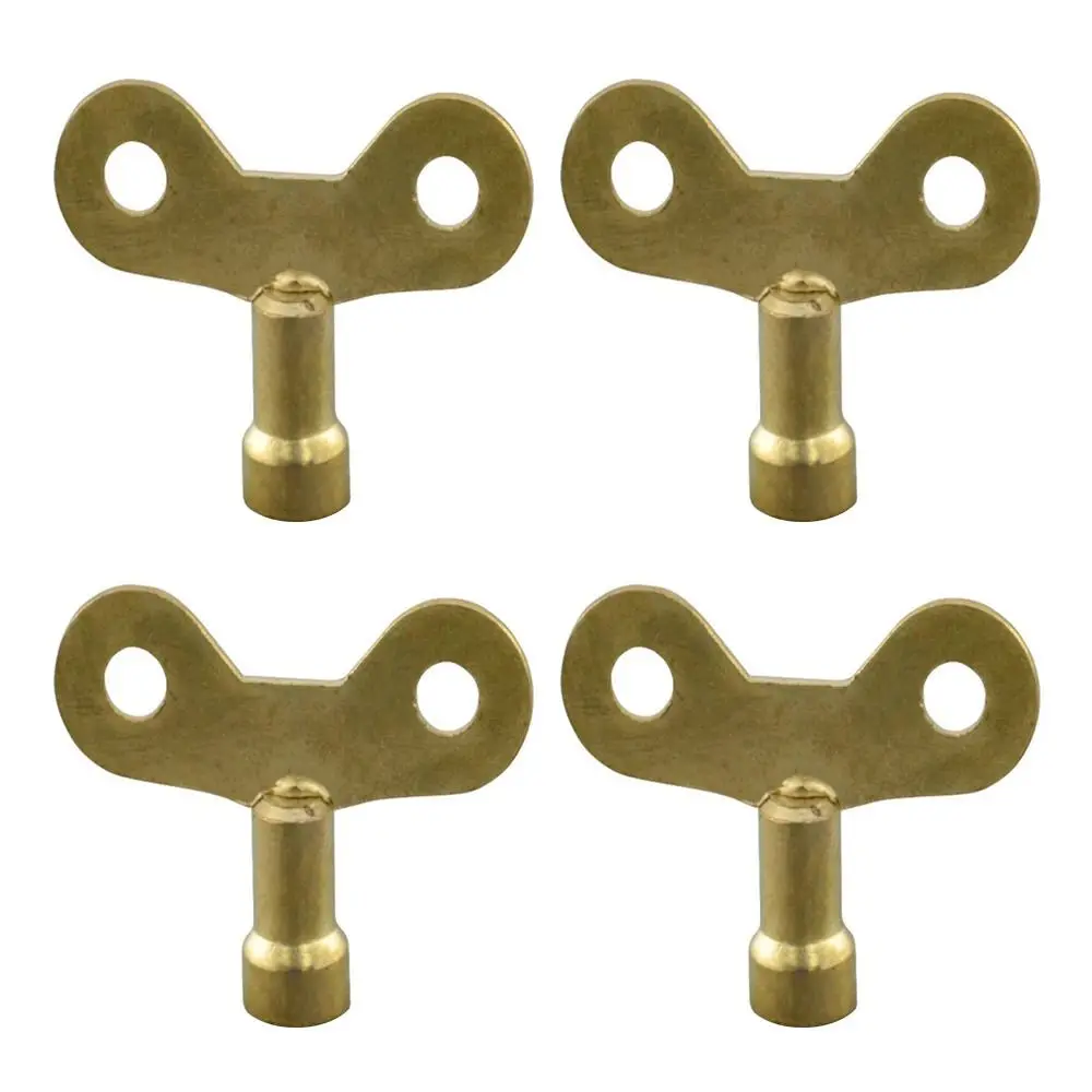 

4 шт. переключатель для наружного водопроводного крана, ключ для выпуска, ключ для крана, ключ для радиатора, сантехника, выпускной вентиляционный воздушный клапан