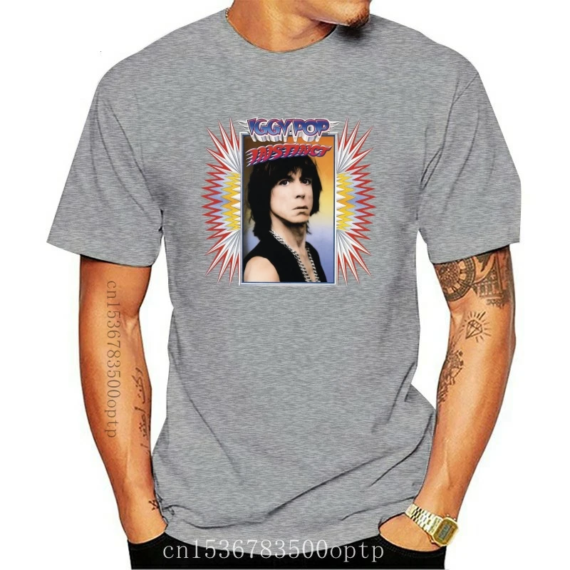 

Винтажная рубашка Iggy Pop, рубашка с бандой музыки Rock, 1988