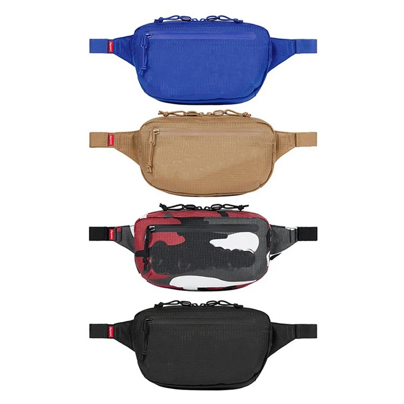 

2021 Fashion Luxury Casual Nylon Bag Men And Women Waist Bag Mobile Phone Bag Sports Chest Bag