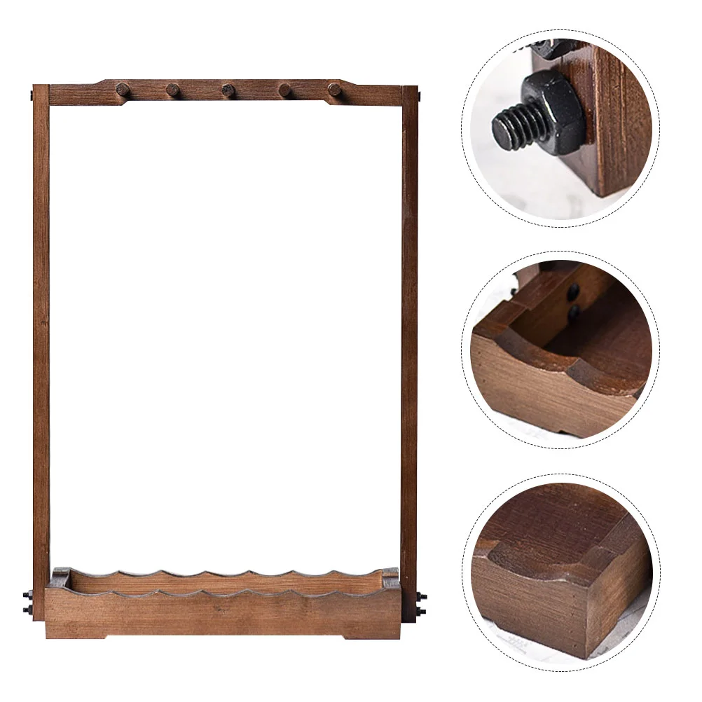 

1Pc Elegant Ancient Retro Traditional Pen Shelf Pen Rack Pen Holder for Students