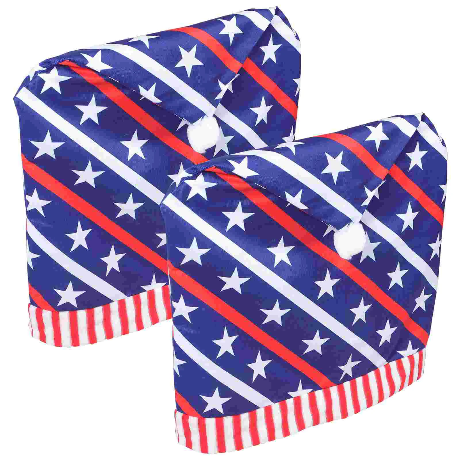 

Chair Covers Cover Day Protector Decorations Dining Labor July Slipcovers Decor Seat 4Th Caps Veteran Patriotic Desk Festival