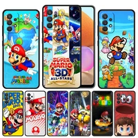 phone case cover for samsung galaxy a02s a12 a21s a30 a50 a20 a11 a10 a10e a40 a70 a90 bag tpu soft cell super mario games