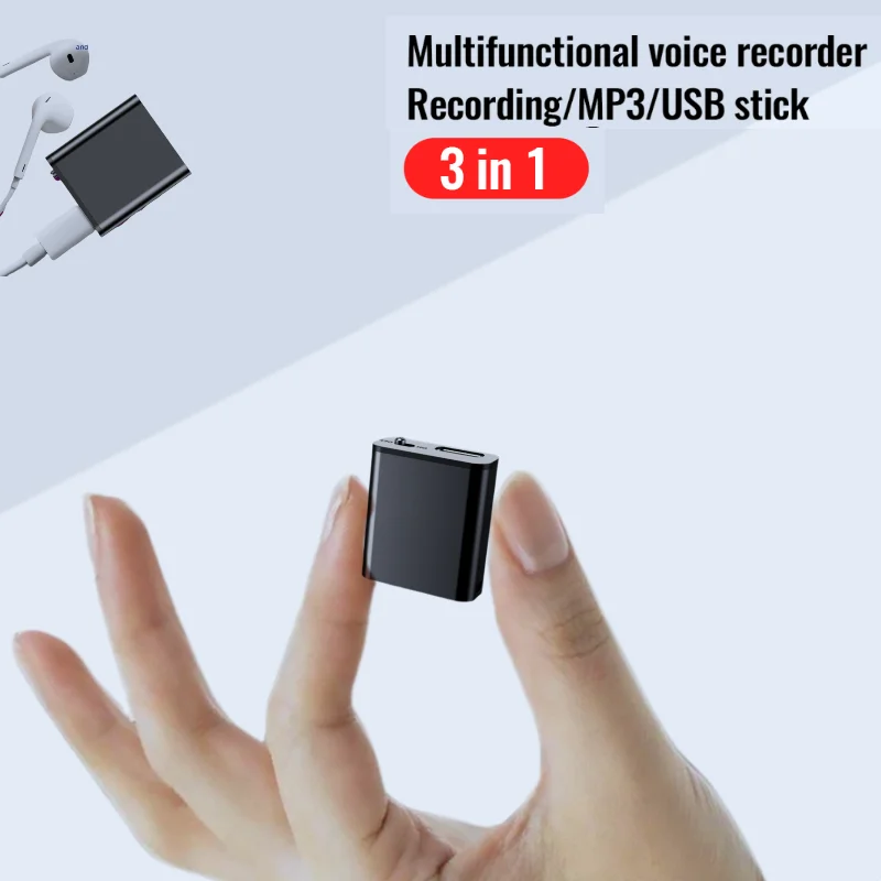 Mini Voice Recorder Portable Intelligent Voice Actived Recor