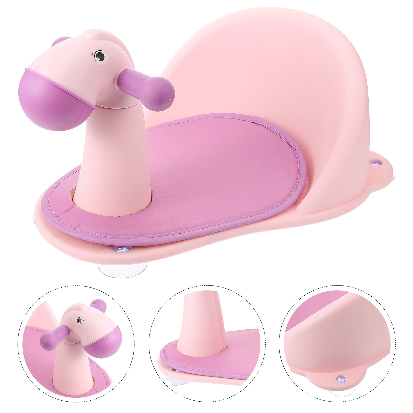 

Baby Bath Seat Tub Chair Sit up Anti-slip Artifact Bathtub for 6 Months Pp 12-24 Newborn Bathing Supply