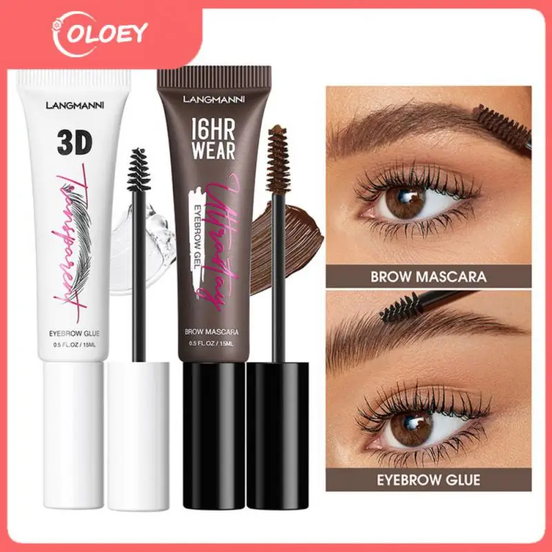 

For Eyebrows Cosmetics Eyebrow Gel Stereo Natural Waterproof Eyebrow Staining Quick-drying Eye Cosmetics Eyebrow Dye Cream 18ml