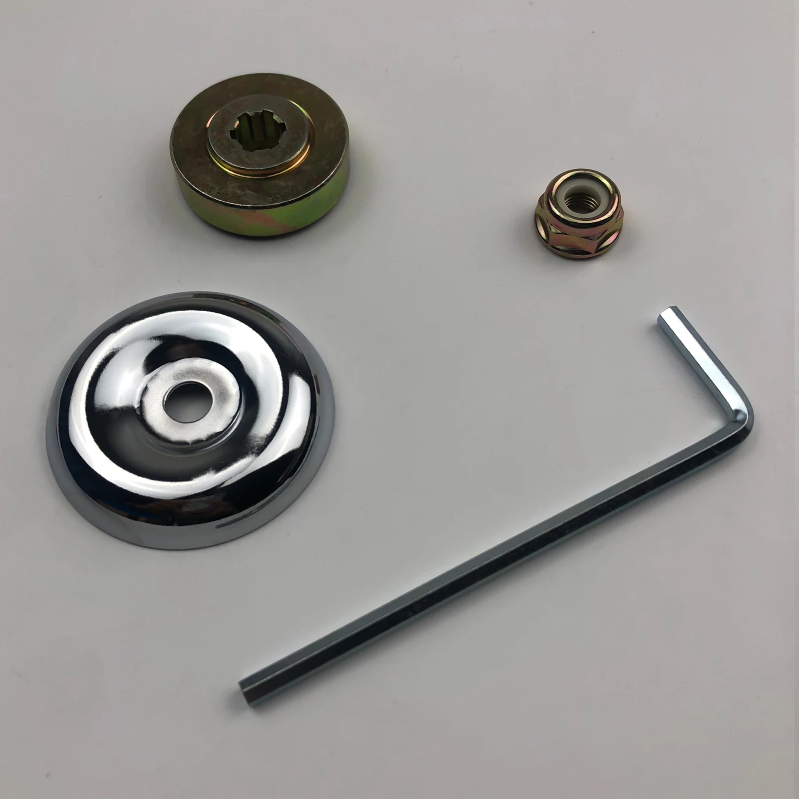 

4 шт./компл. резак для триммера, упорная пластина, шайба, всасывающая гайка, шестигранный ключ для Husqvarna, Stihl, Sarlo, адаптер для лопастей газоноко...