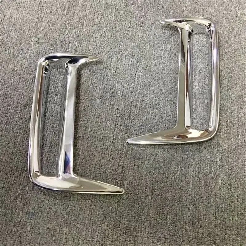 

WELKINRY car auto cover for Toyota Noah R80 mid-2017 2018 facelifted edition ABS chrome rear tail fog lamp light trim