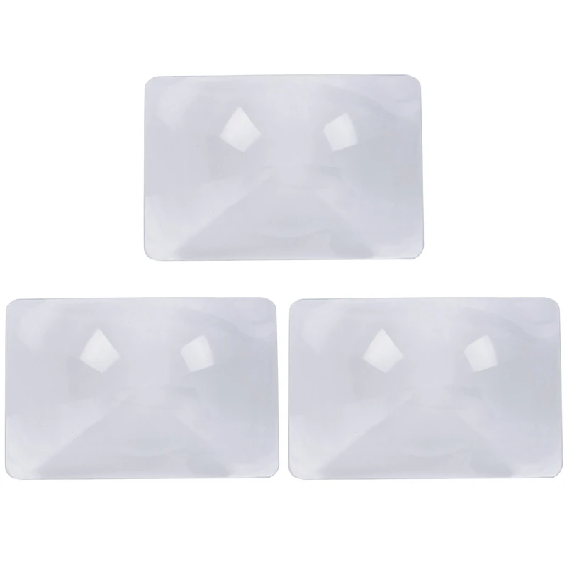 

HOT SALE 3X Magnifier Fresnel Lens Page 3X Magnifying Sheet 180X120X0.5Mm