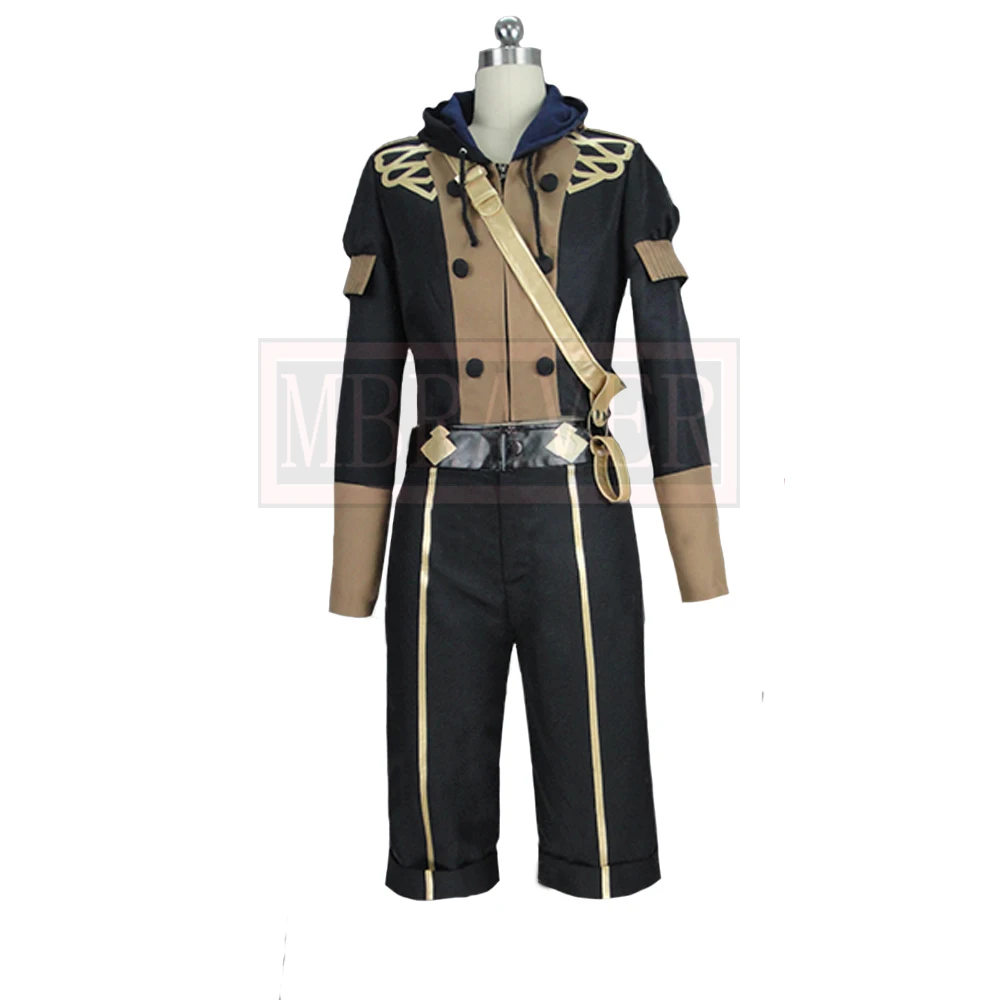 Fire Emblem: Three Houses Ashe Grey Cos Косплей Костюм Хэллоуин Рождественская форма на заказ