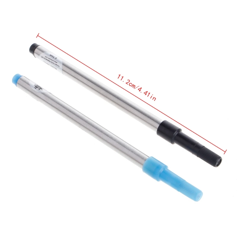 

Jinhao Roller Ball Запасной картридж для ручки-роллера синие черные чернила 0,7 мм