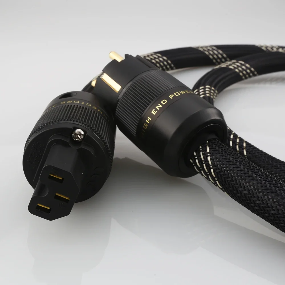 Высокое качество Audiocrast P101 + DW30 HI-End аудиокласс OFC медный шнур питания Schuko кабель EU Stardard Европейский шнур питания (art.: 3920cf66716cc) - 3920cf66716cc