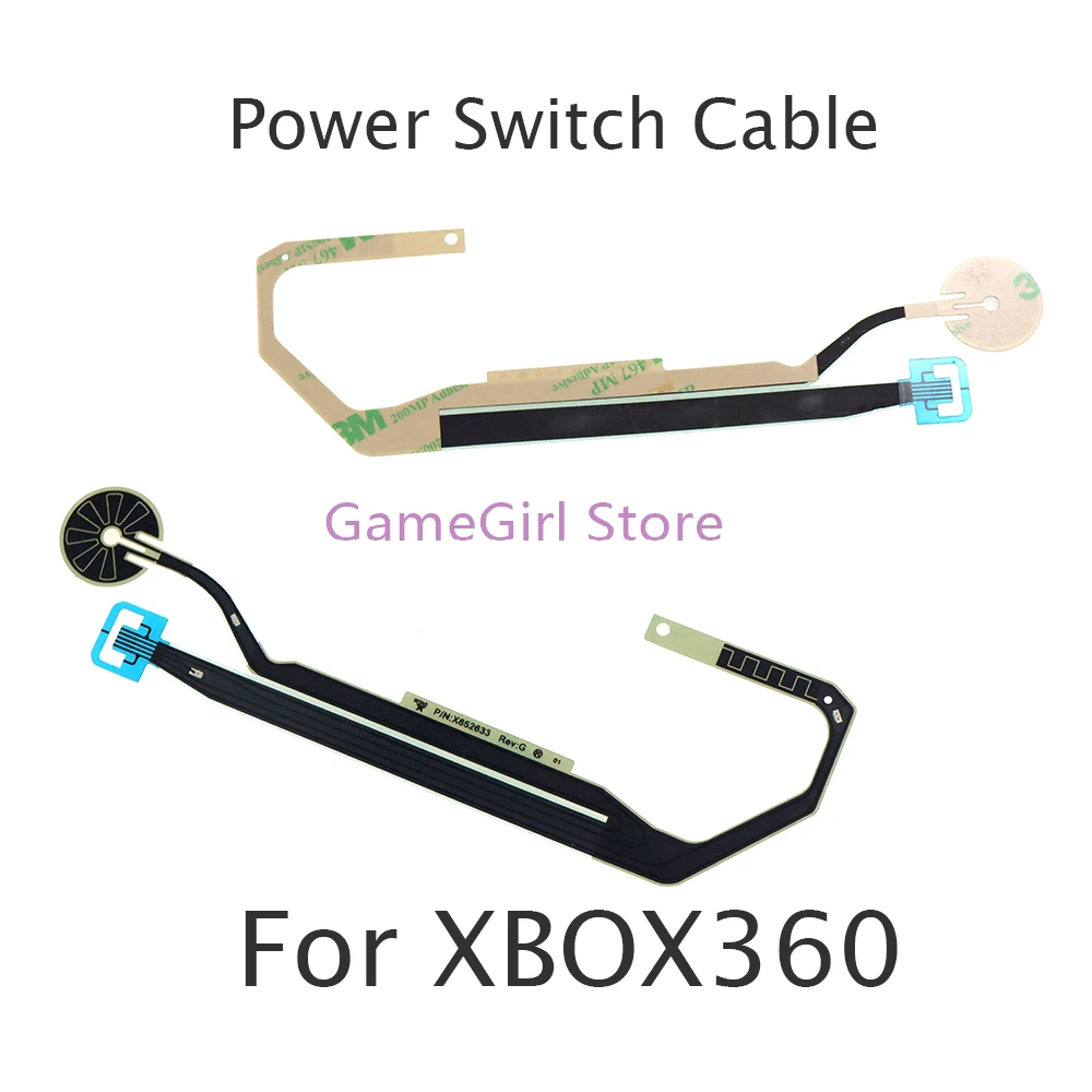 

20pcs For Xbox 360 Game Console Replacement Eject Button Power Switch Flex Ribbon Cable