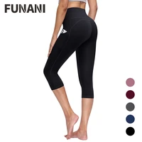 funani leggings women pants yoga pants tights seamless solid color pants for women high waist high elastic womens sports pants