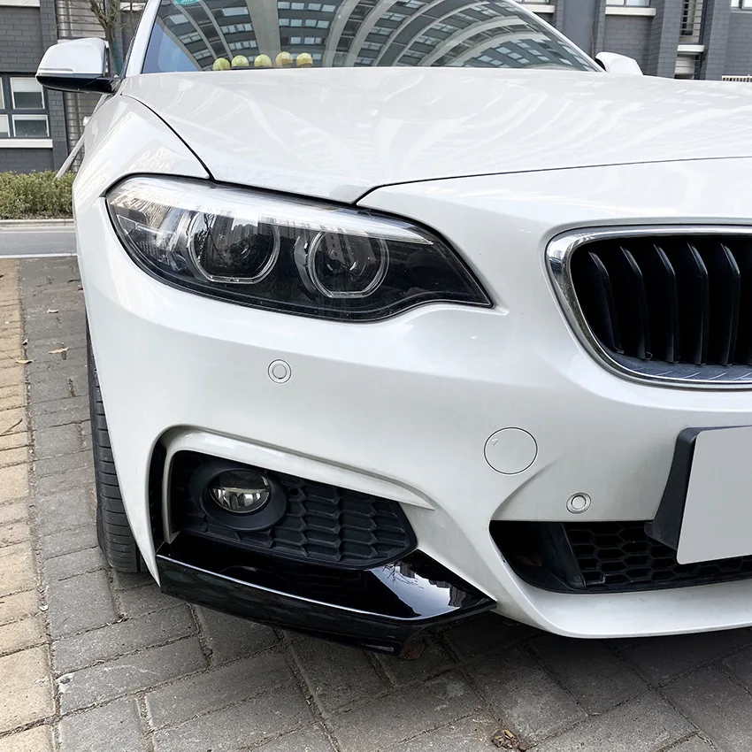 Для BMW 2 серии F22 M Sports F23 MP 2014 ~ 2022 автомобильный передний бампер губа диффузор