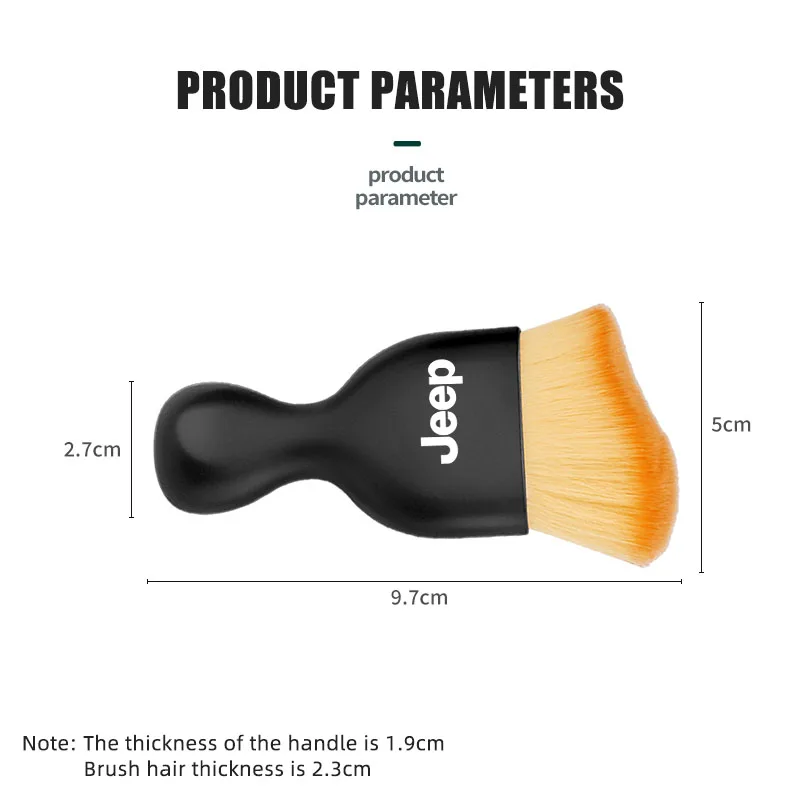 1 шт. мягкая щетка для очистки эмблем автомобиля инструмент удаления пыли Jeep Grand