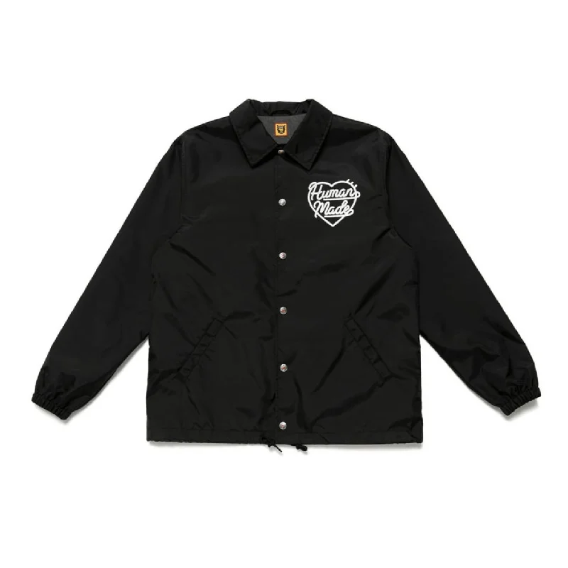 

Black Human Made Jacket Print Heart Men Women 1:1 HUMAN MADE Jackets
