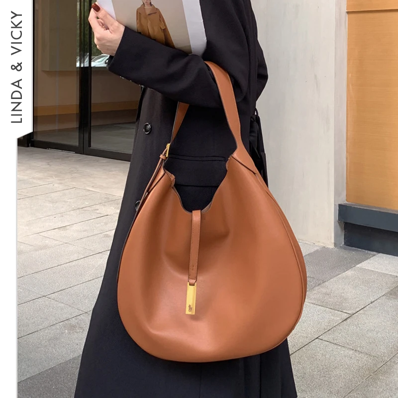

Luxury Designer Tote Bag For Women 2022 Trend Genuine Leather Large Capacity Shoulder Side Bags Leisure Crossbody Retro Handbag