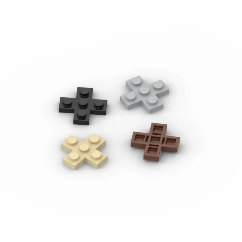 50 шт. MOC parti 15397 piastra 3x3 croce совмеibile Assmble blocchi particelle множество Puzzle cervello giocatt mattoni fai da te