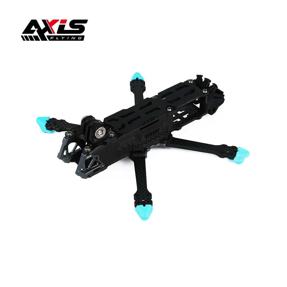 

AxisFlying Manta, 3,6 дюйма, 162 мм, квадратные комплекты рамок X FPV с боковой пластиной для FPV Freestyle, 3,6 дюйма, аналоговые/HD O3 дроны