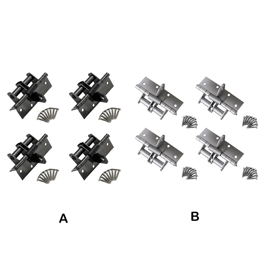 

4 шт., невидимые Пружинные дверные петли, 90 дюймов