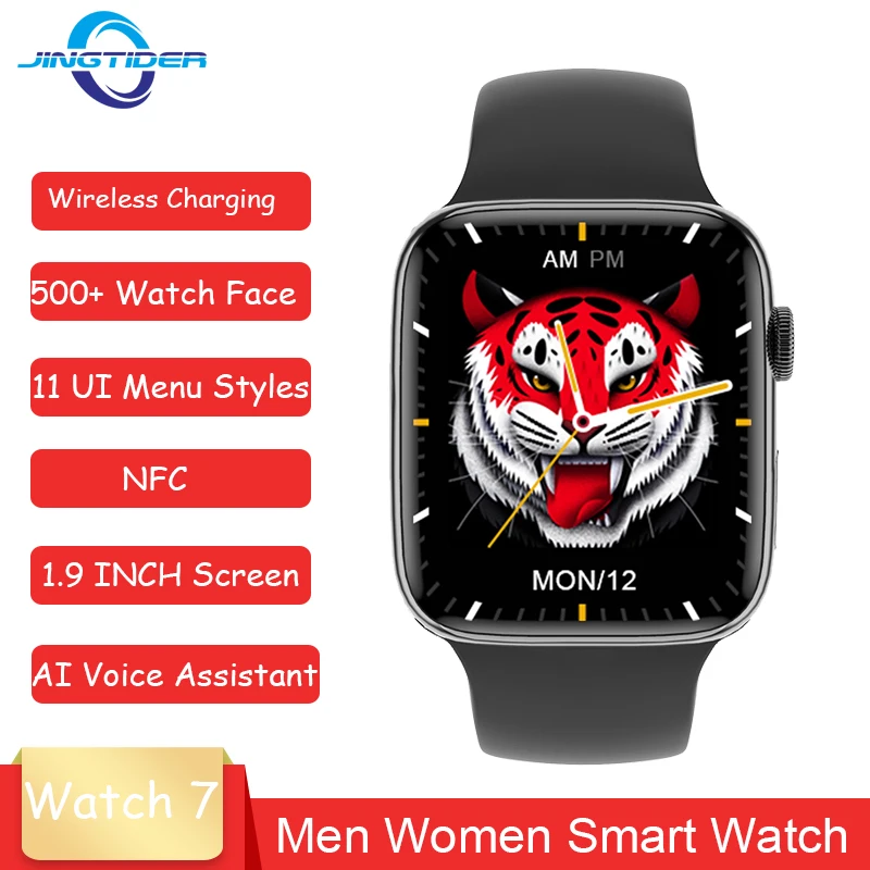 

DTNO.1 Smart Watch Ultra Series 8 Men 1.9'' Borderless Big Screen NFC Smartwatch Bluetooth Call PK IWO W68 For Apple Xiaomi