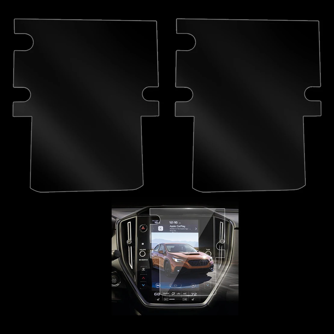 2 шт. защитные пленки для автомобильного сенсорного экрана Subaru WRX 2022-2023