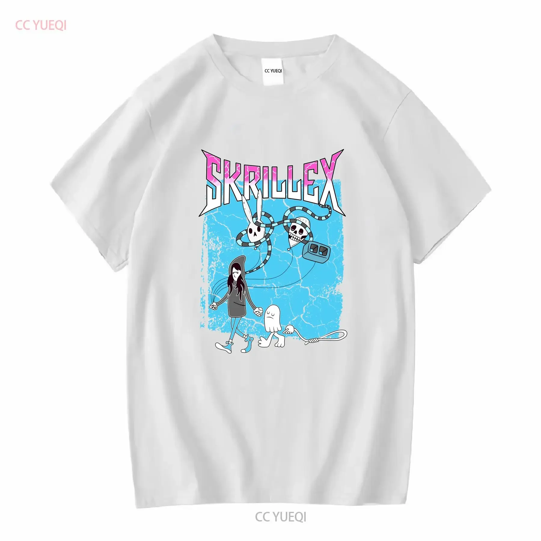 Фото Skrillex Gost Vs Sonny Футболка Sz S Emobug с длинными или короткими рукавами винтажная стираная мягкая слегка удобная дизайнерская одежда №4