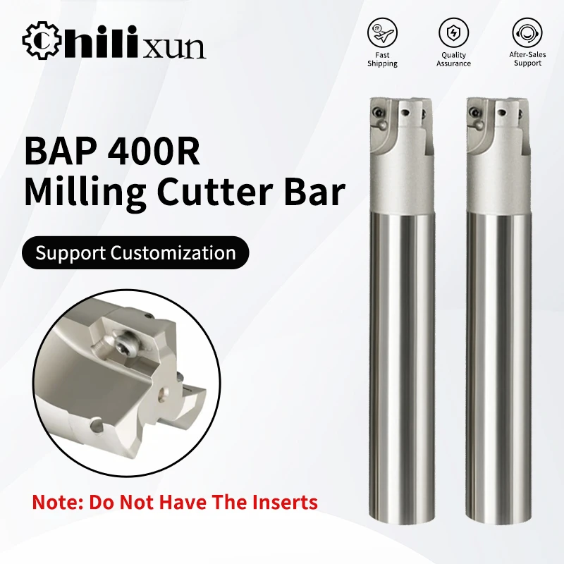 Фото HILIXUN BAP400R 16-32 мм APMT1604 Держатель фрезы для резки плеч под прямым углом Прецизионная фреза Держатель концевой фрезы №1
