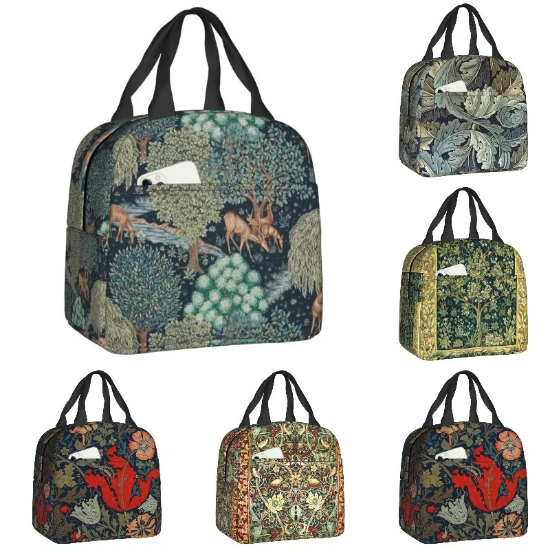 

Портативный Ланч-бокс с изображением Вильяма Морриса и оленя