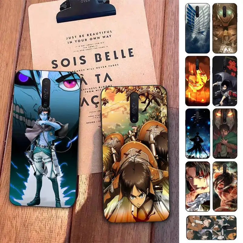 

Attack On Titan Phone Case for Redmi 5 6 7 8 9 A 5plus K20 4X S2 GO 6 K30 pro