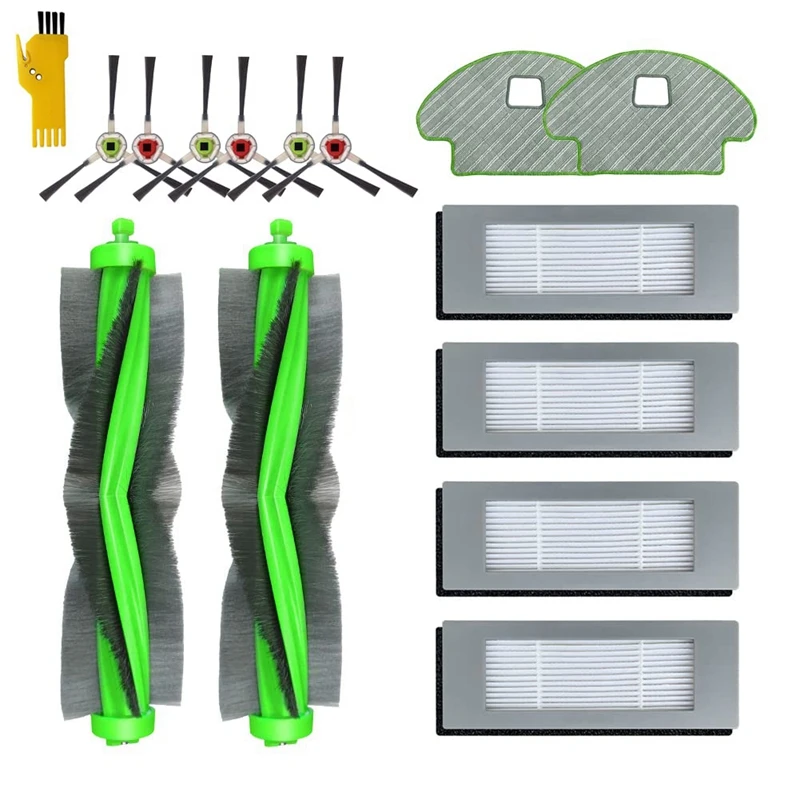 

Replacement Roller Brush Side Brush HEPA Filter Compatible For Irobot Roomba Combo R113840 Vacuum Cleaner Accessories