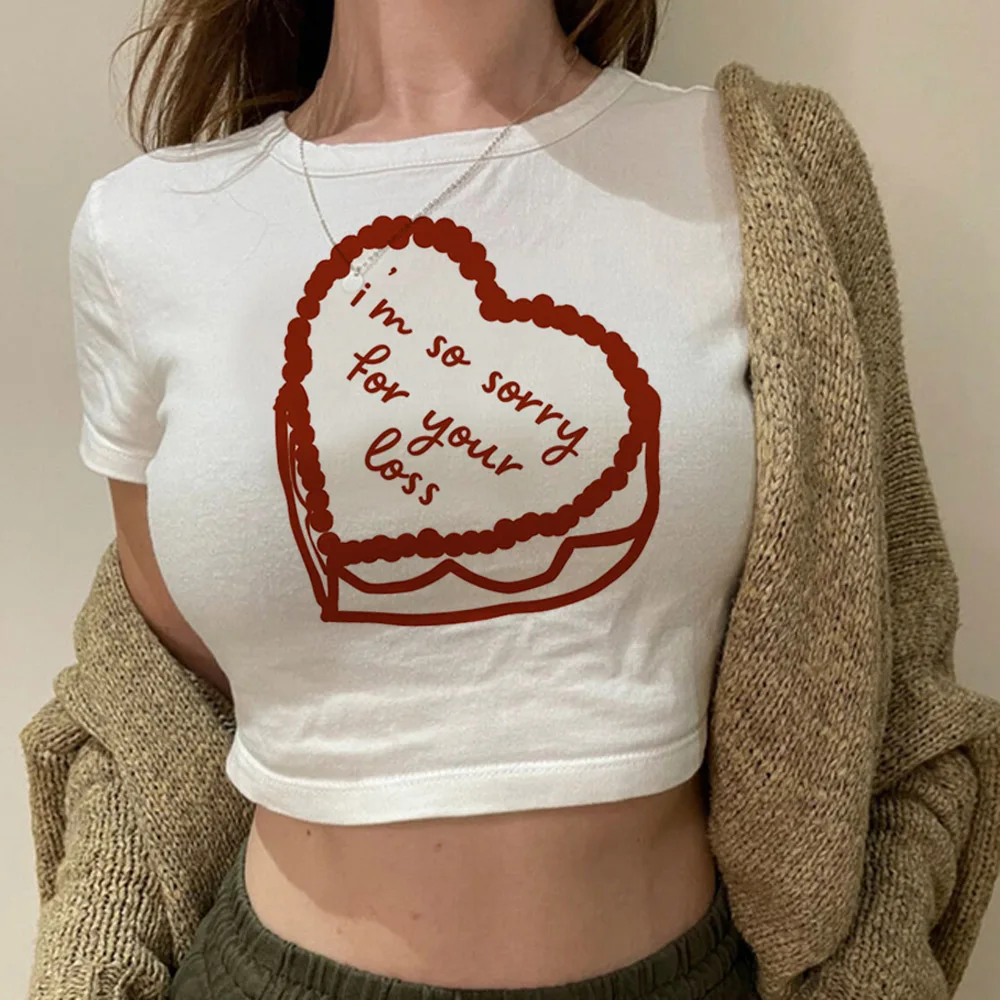 Укороченный топ для девушек Sabrina плотник Готическая уличная одежда гранж с