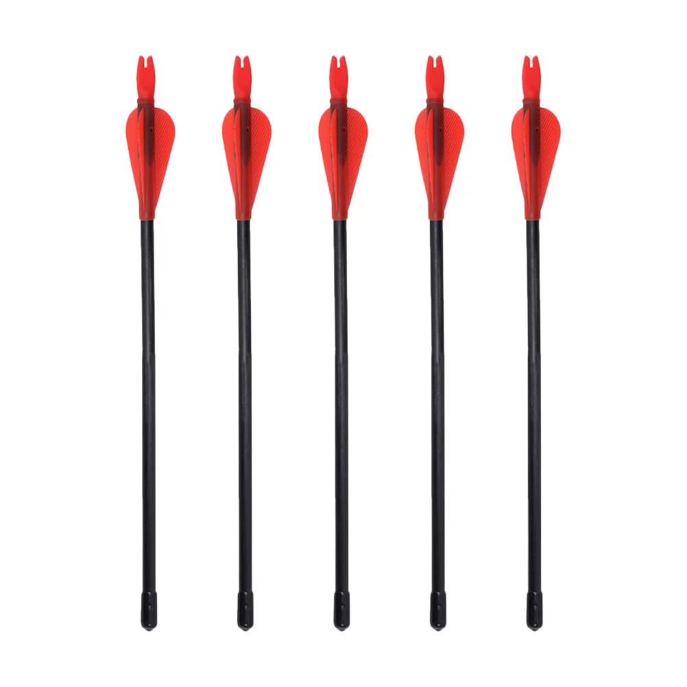 

5 Pcs Bamboo Tube Pot Arrow Child outside Toy STEM Toys Glassfiber Throw Arrows