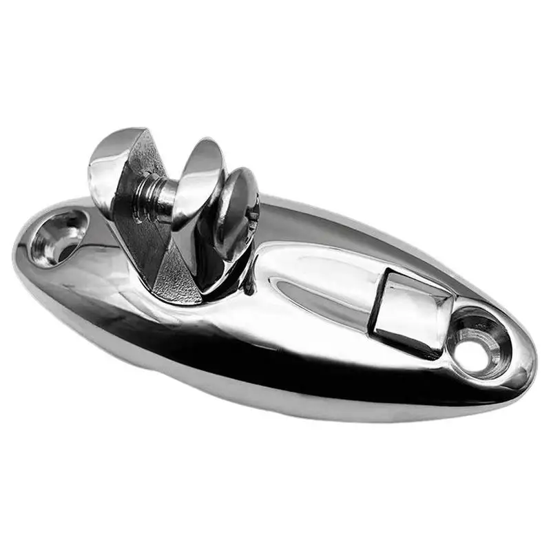 

Stainless Steel 316 Ship Top Mount Swivel Deck Hinge Sheep Horn Mountain Seat Quick Release Pin Marine Accessories