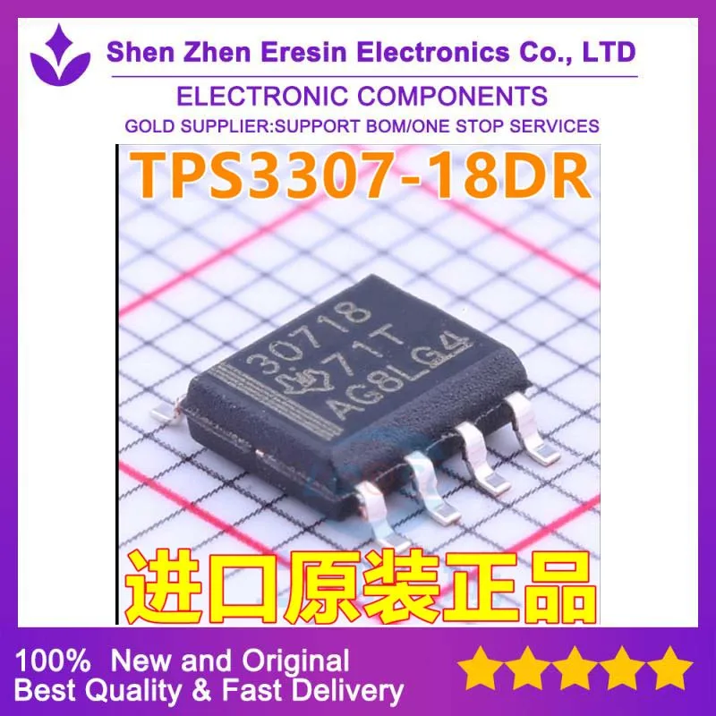 

Бесплатная доставка 5 шт./лот TPS3307-18DR SOP8 новый и оригинальный