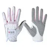 

Женские перчатки для гольфа Нескользящие дизайнерские левые и правые гранулы из микрофибры дышащие мягкие спортивные перчатки