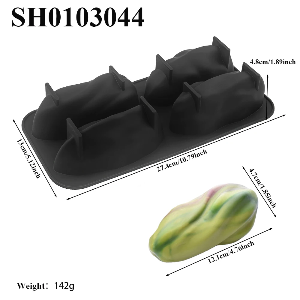 

Силиконовая форма для шоколада SHENHONG 1 или 4 ячейки