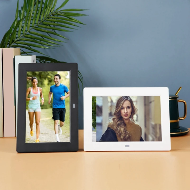 

8 Inch Digital Picture Frame Multi-Function HD 1280X800 With Touch Button Electronic Photo Album