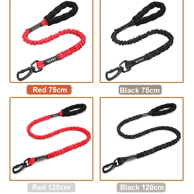 

Medium and large dogs high elastic explosion-proof Okinawa rope anti-lost pet collar walking traction nylon traction rope ,Leads