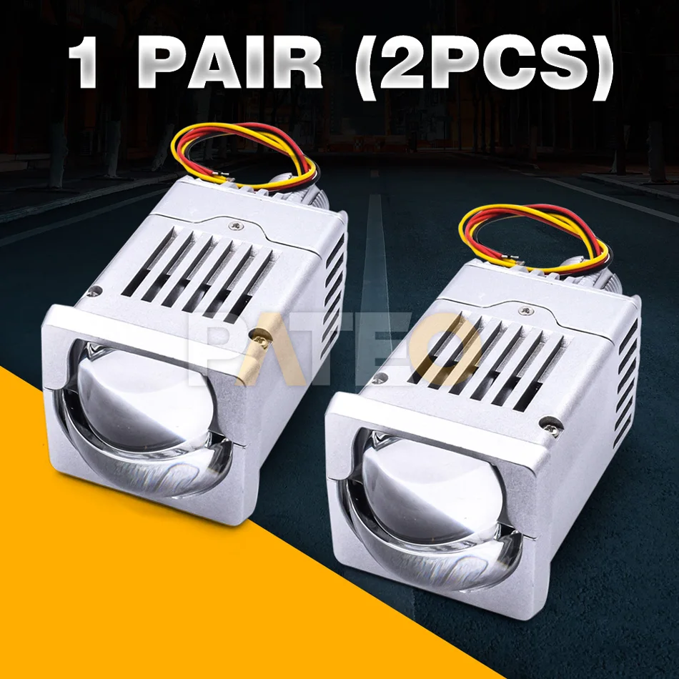 

Bi led линзы для фар 2 дюйма, Bi светодиодный Лазерная линза проектора фара 12 В фары светодиодные для автомобиля мотоцикла Настройка H4 H7 9005 неразрушающая установка высокая яркость, аксессуары для авто,тюнинг авто