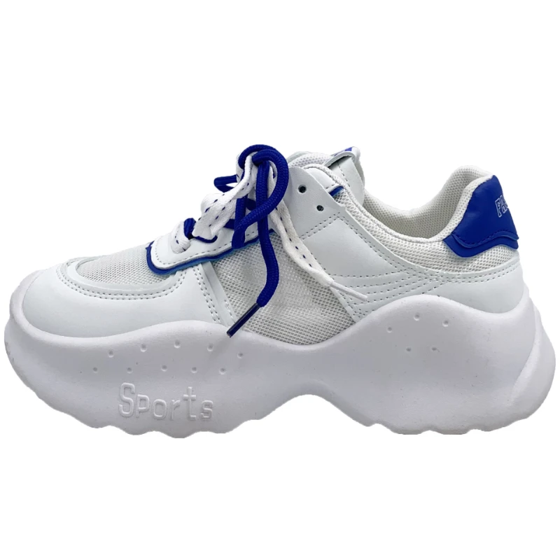 

Женские кроссовки на толстой подошве, новинка, красочная женская обувь, модная повседневная обувь на толстой подошве для девочек, женские у...