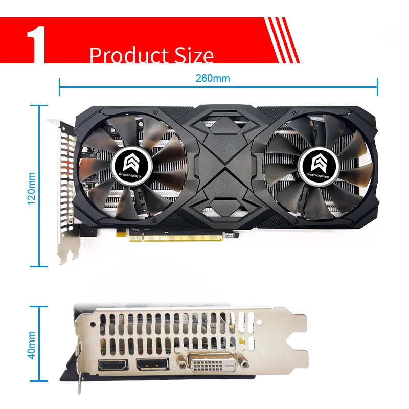 Компьютерные видеокарты серии RX 580 2048SP GDDR5 для AMD Radeon восстановленные - купить по