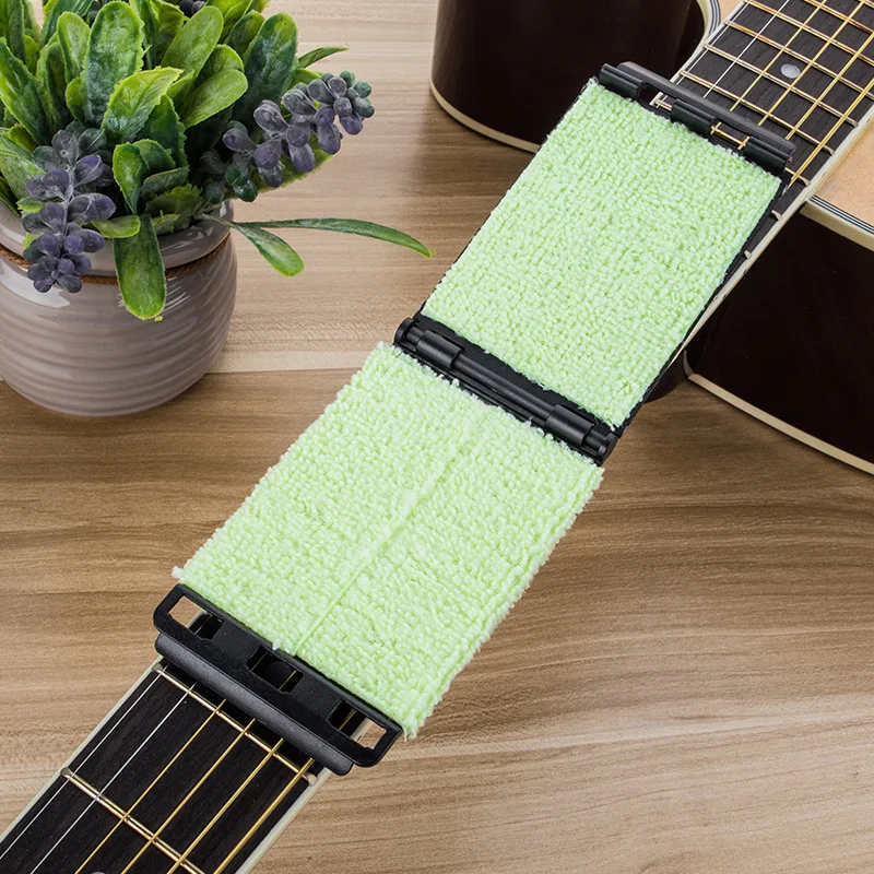 

2022 New Guitar String Wiper Fingerboard String Rust Cleaner String Sweat-proof Rust-proof Dust String Rubs Guitar Strings