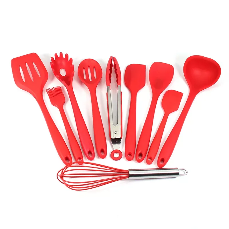 

2022New Spatula Turner, Slotted spoon, Ladle, Spoon, Spoon Spatula, Spooula, Spatula, Basting brush Silicone Kitchenware 1 pcs