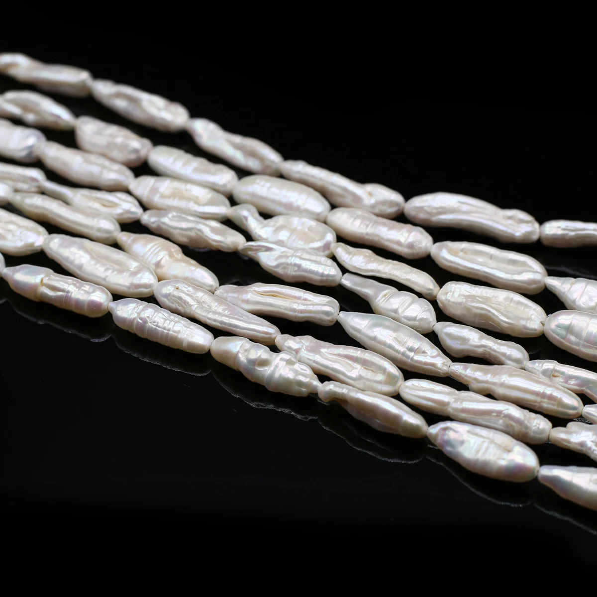 8x20 мм жемчуг в форме зубочисток стиле барокко натуральный пресноводный