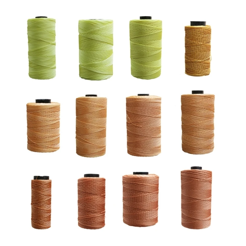 

H37A Braided Nylon Thread Strong Durable Cord Kites Flying Line Spool for Sofa Shoes Binding Reparing Beading Crafts