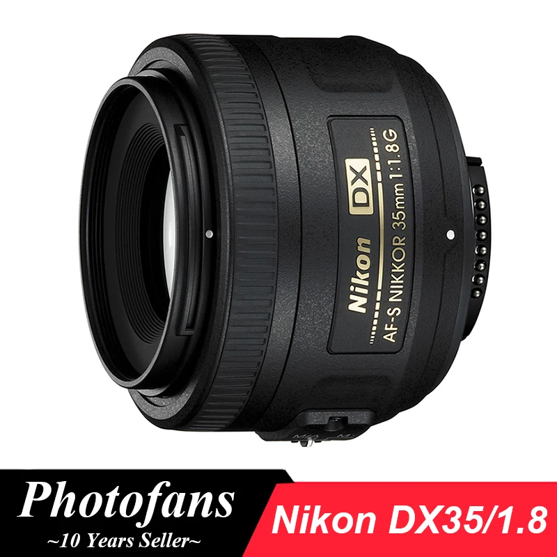 

Nikon 35mm f/1.8G DX Lens for Nikon D3200 D3300 D5200 D5300 D5600 D7000 D7100 D7200 D7500 DSLR Camera