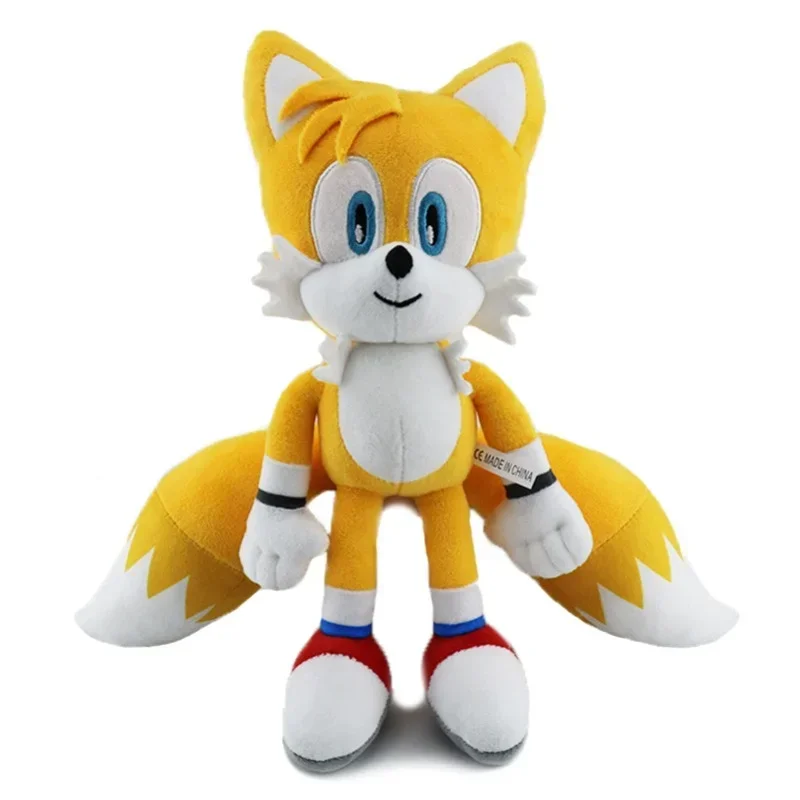 Фото Игрушка Sonic Peluche Amy Rose Knuckles Tails, плюшевая милая мягкая плюшевая кукла, подарок на день рождения для детей №5