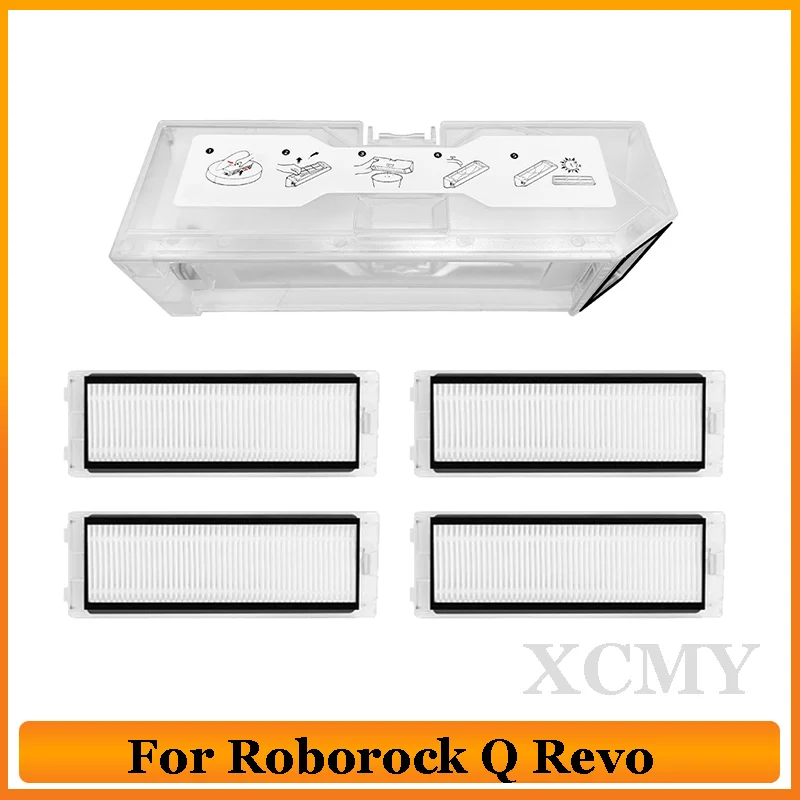 Пылесборник для Roborock Q Revo / P10 A7400RR Сменные запасные части HEPA фильтр аксессуары