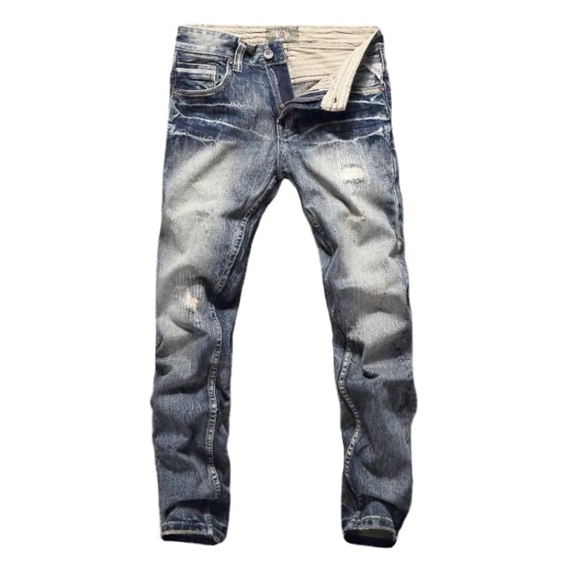 Рисунок 5 - Джинсы мужские рваные в стиле ретро